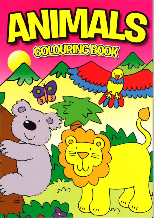 Animal Colouring Book (Pink)