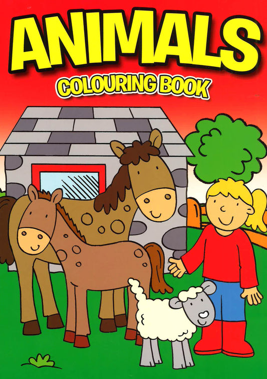 Animals Colouring Book (A4)