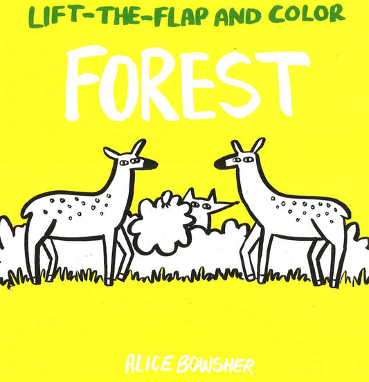 Lift-The-Flap And Color: Forest