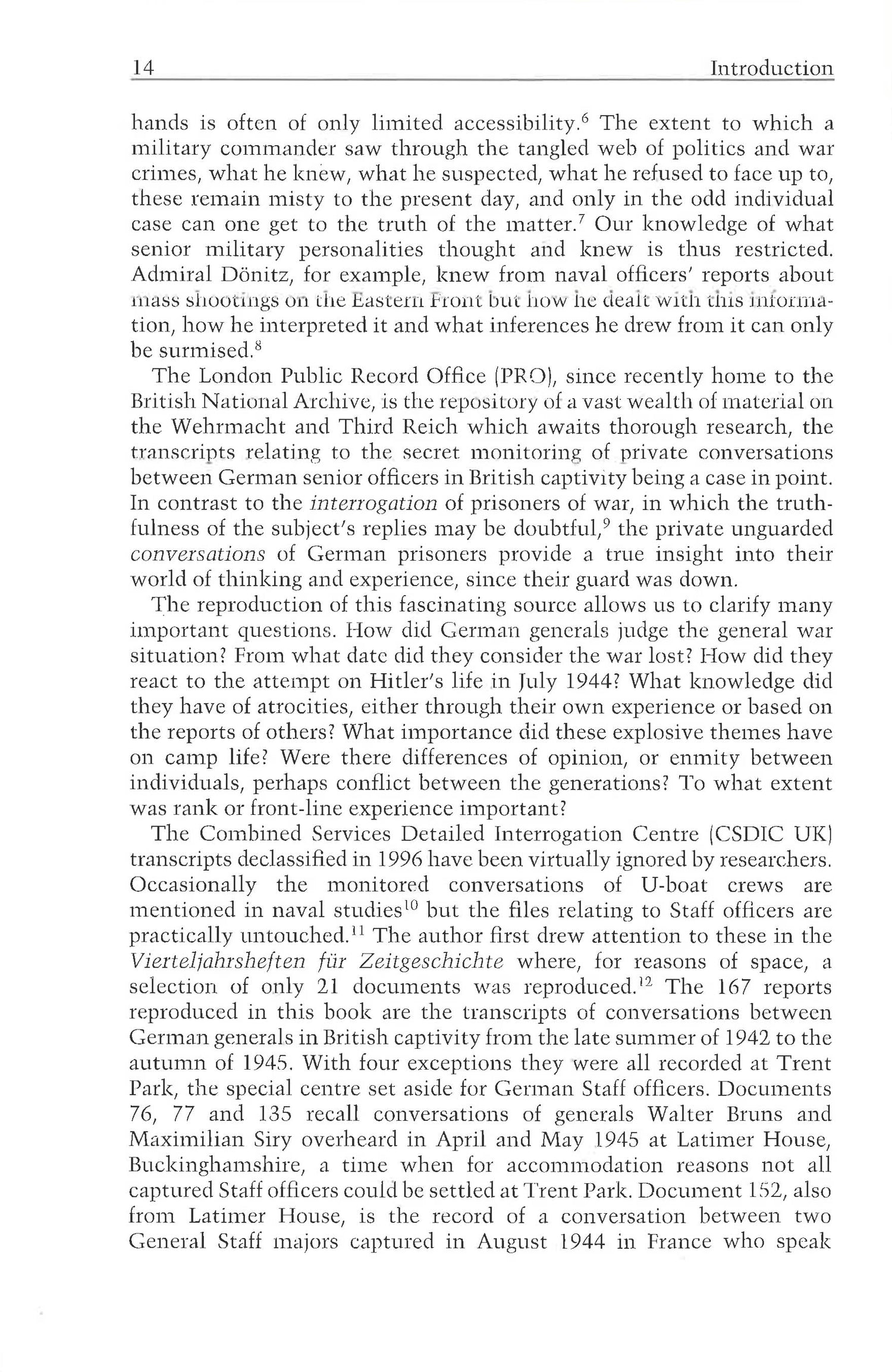 Tapping Hitler's Generals: Transcripts Of Secret Conversations 1942-45 ...