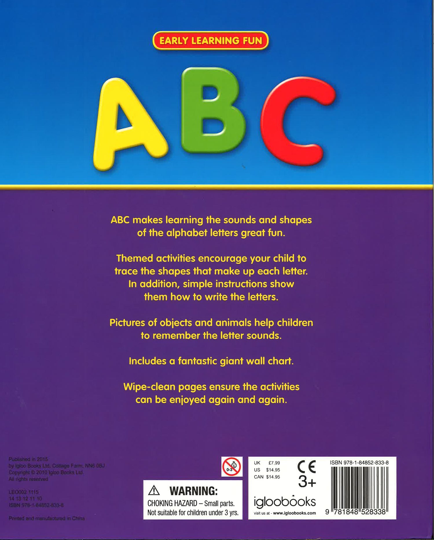 First Fun Abc Early Learning Fun: Abc – BookXcess