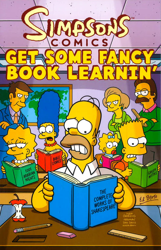 Simpsons Comics: Get Some Fancy Book Learnin'