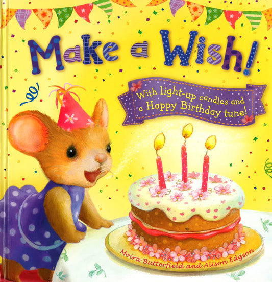 Make A Wish - With Light-Up Candles And A Happy Birthday Tune!