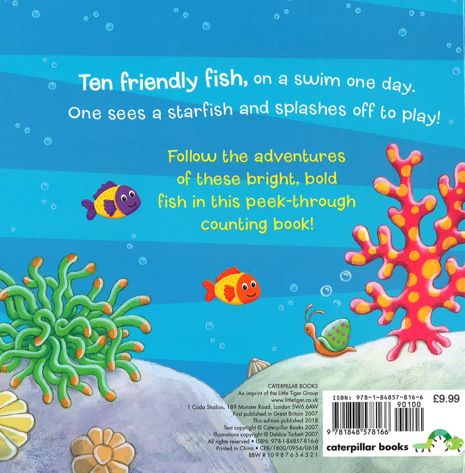 Splishy Fish Ten Splishy, Splashy Fish – BookXcess