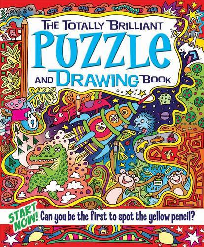 The Totally Brilliant Puzzle And Drawing Book