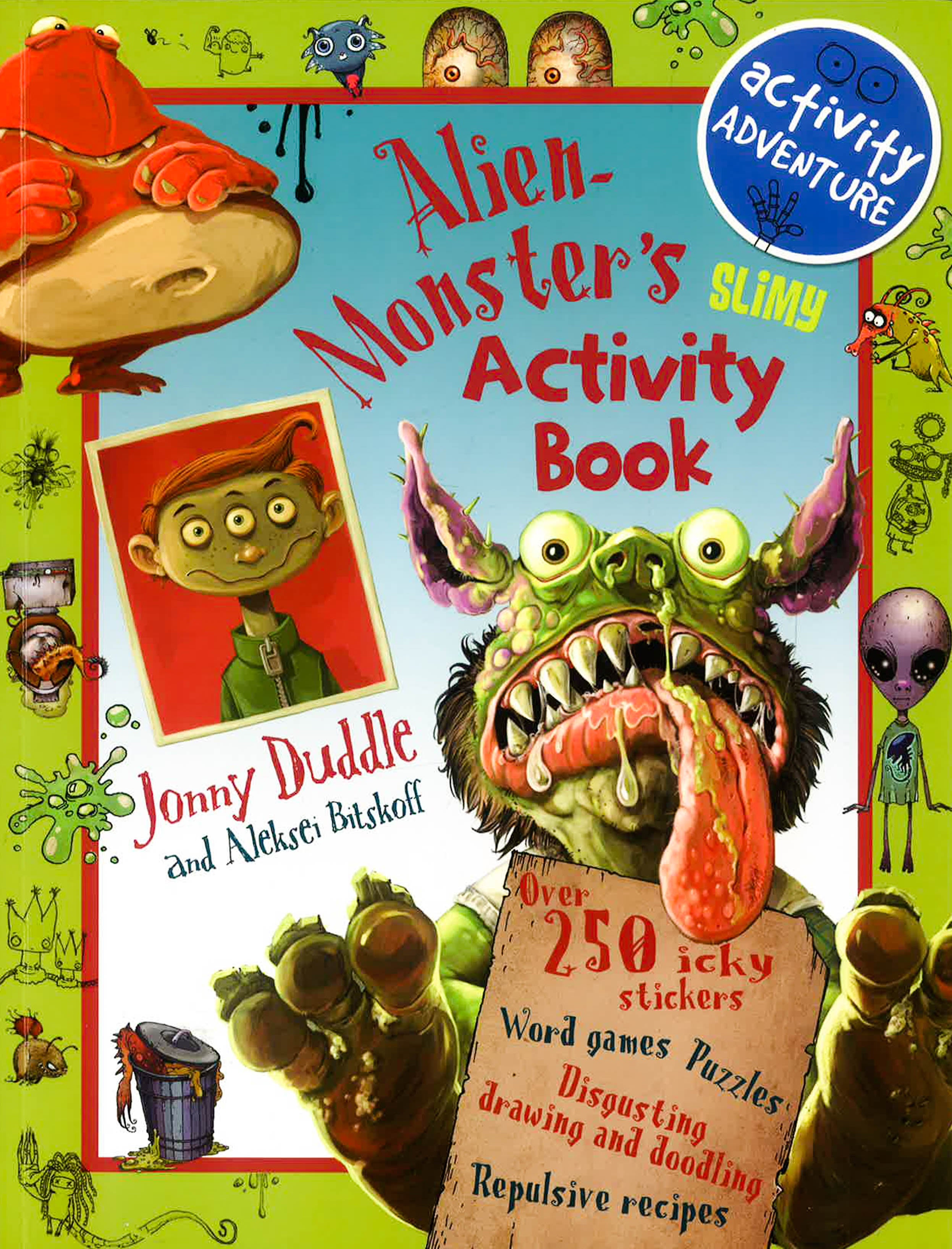 Monster Math Alienbook Alien Monster's Slimy Activity Book – BookXcess
