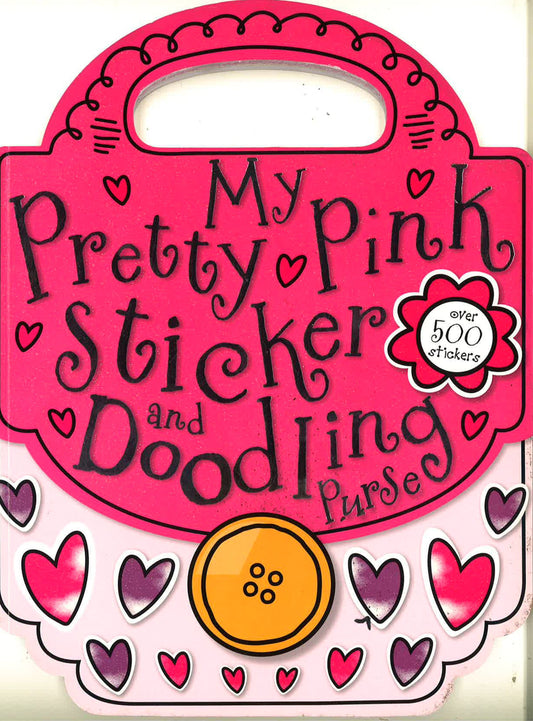 My Pretty Pink Sticker And Doodling Purse