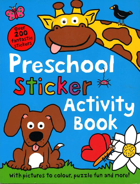 Preschool Sticker Activity Book: Preschool Sticker Books