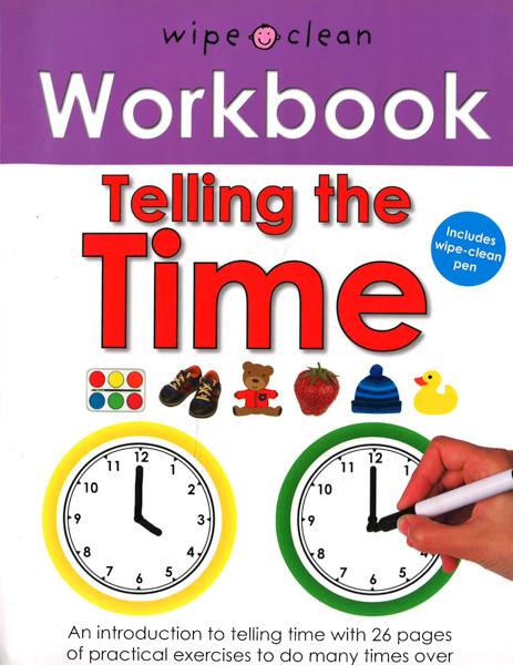 Wipe Clean Workbook: Tell The Time
