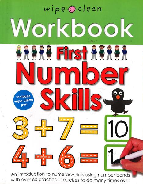 Wipe Clean Workbook: First Number Skills
