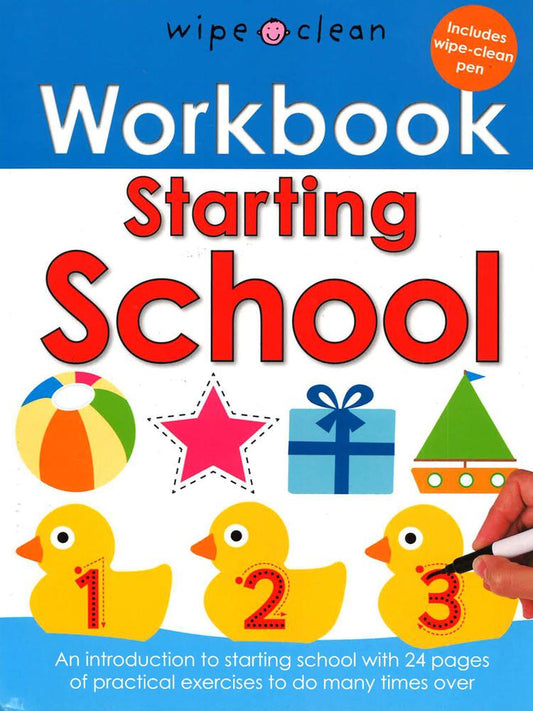 Wipe Clean Workbook - Starting School