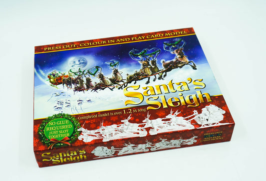Press Out & Build Santa's Sleigh