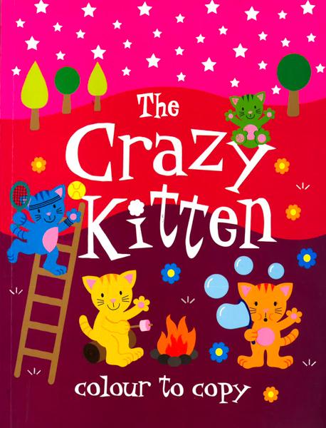 The Crazy Kitten Colour To Copy