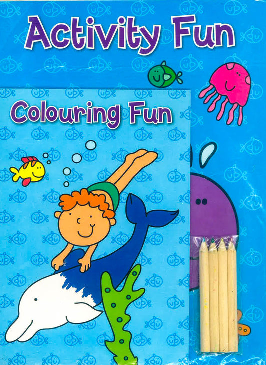 Colour And Activity Fun Under The Sea