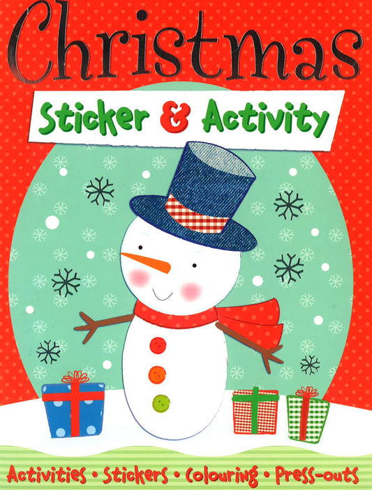 Christmas Sticker & Activity : Activities, Stickers, Colouring, Press-Outs