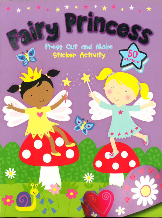 Fairy Princess Press Out And Make Sticker Activity