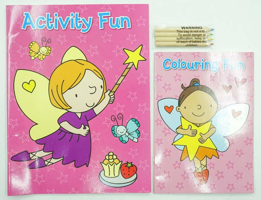 Colour And Activity Fun Fairies