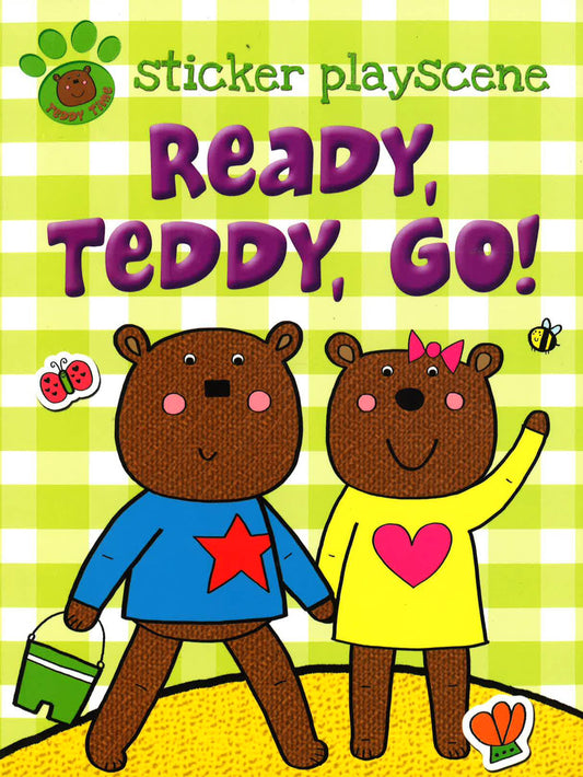 Sticker Playscene Teddy Time: Ready, Teddy, Go!