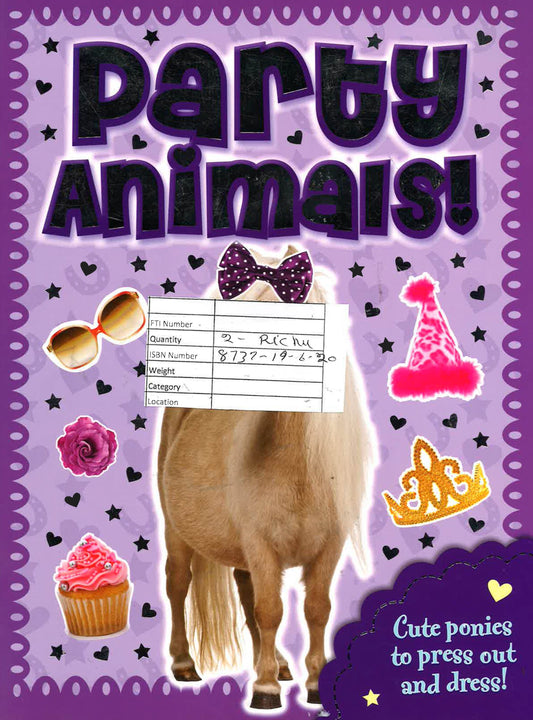 Party Animals Pony: Press-Out & Play