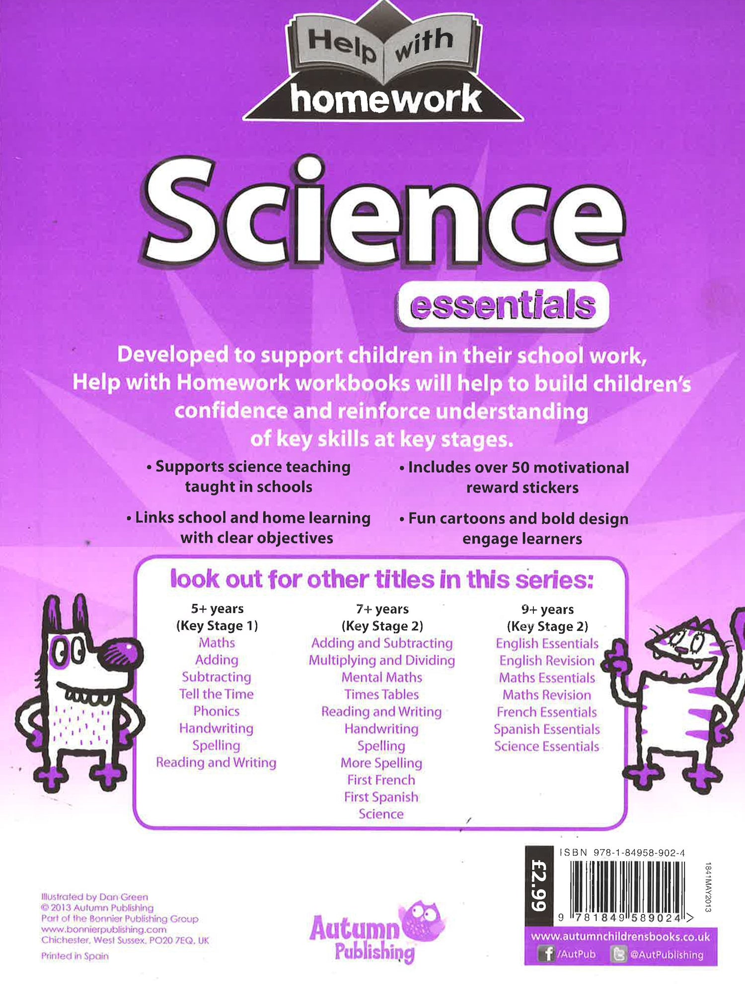 Science Help Pages Help With Homework: Science Essentials – BookXcess