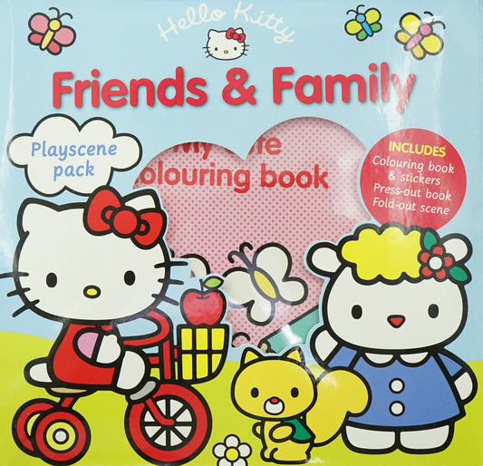 Hello Kitty Playscene Pack: Friends And Family