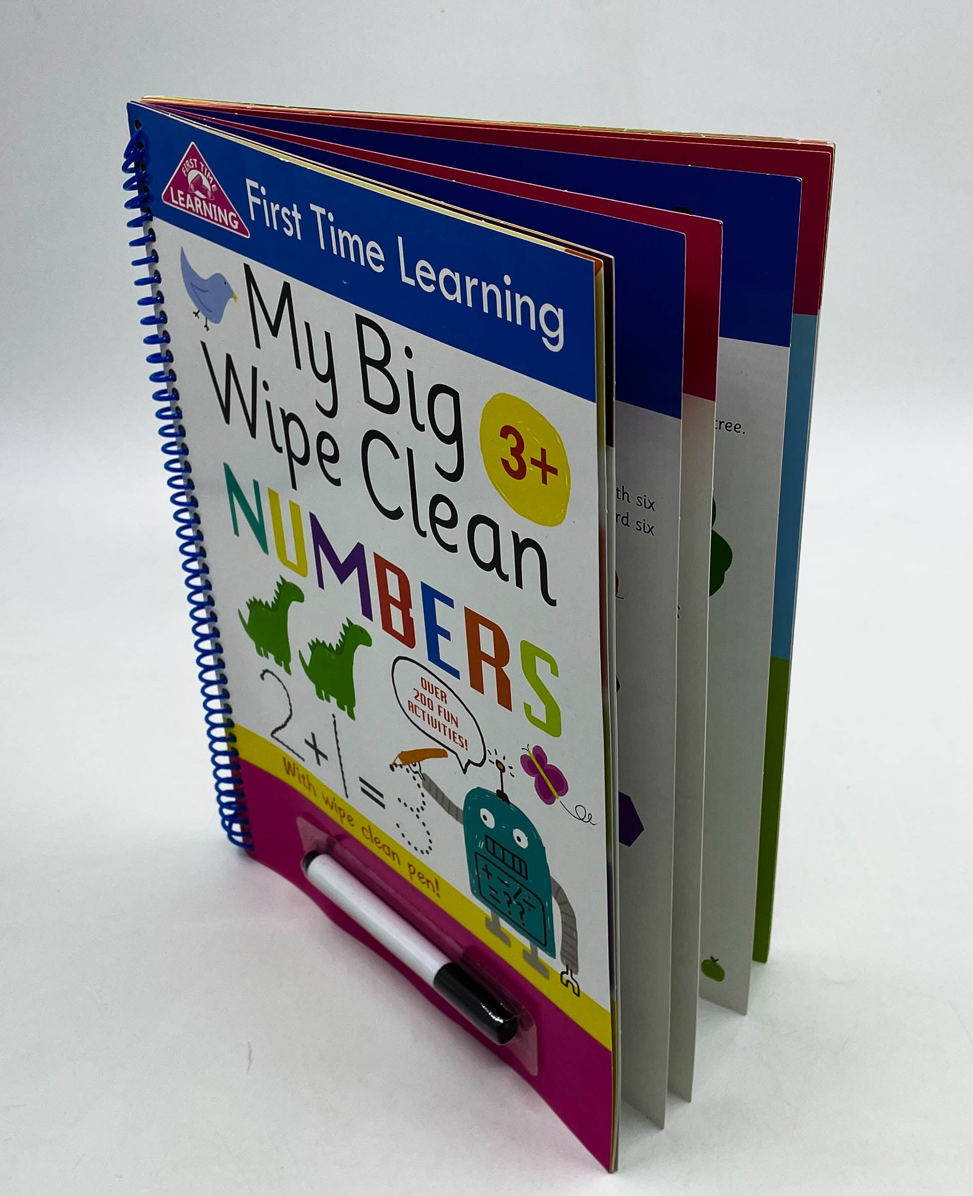 First Time Learning: My Big Wipe Clean Numbers (3+) – BookXcess