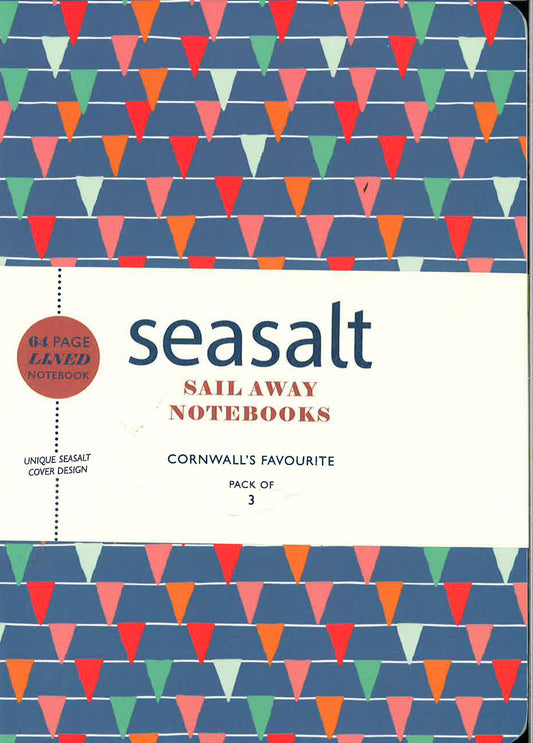 Seasalt: Sail Away Notebooks (Pack Of 3)