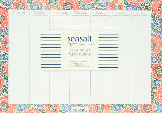 Seasalt: Life By The Sea Weekly Planner And Mouse Pad