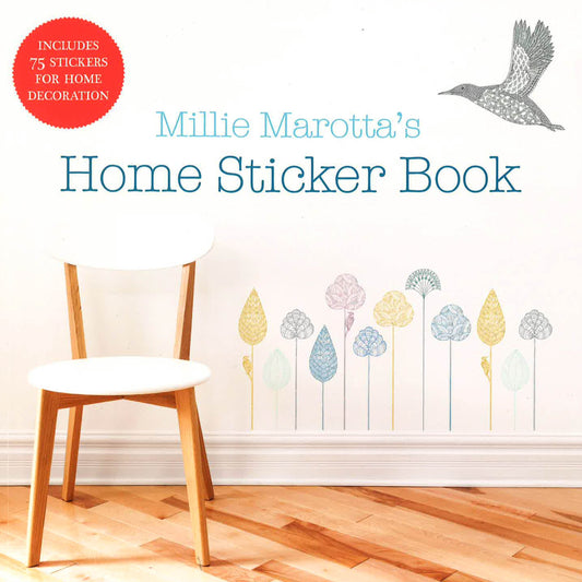 [Flash Sale  RM 12.53 from  1-6 May 2024] Millie Marotta's Home Sticker Book