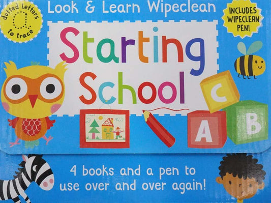 Look And Learn Wipeclean - Starting School