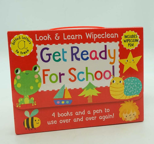 Look And Learn Wipeclean - Get Ready For School