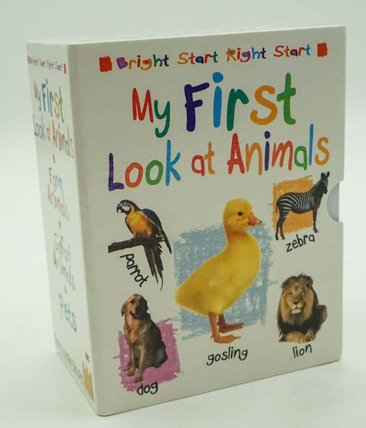 Bright Start Right Start: My First Look At Animals (3 Book)