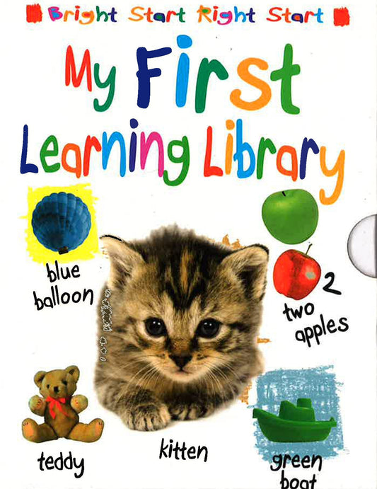Bright Start Right Start: My First Learning Library (3 Book)