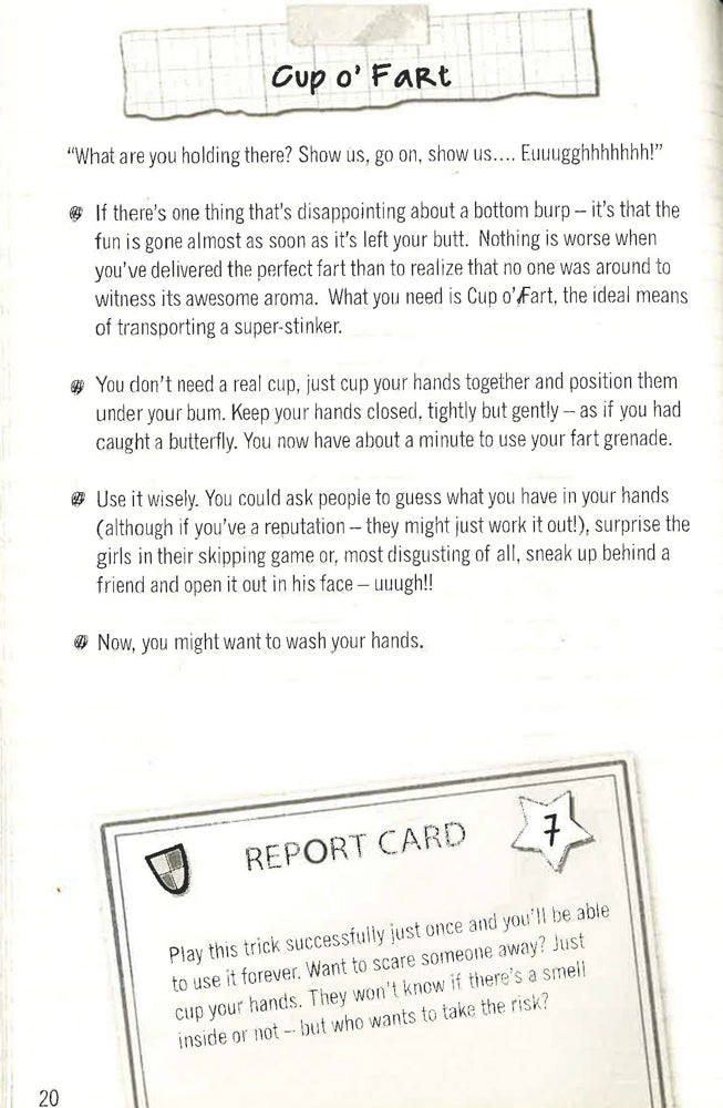 How To Fart At School-- And Get Away With It! – BookXcess