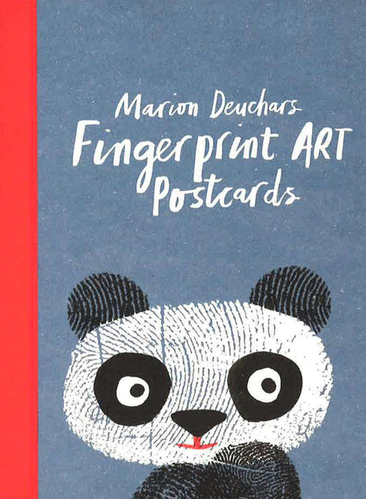 Fingerprint Art Postcard