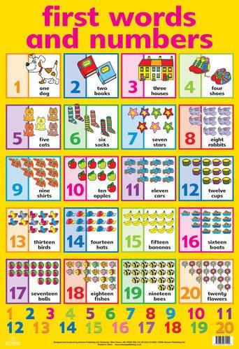 Wallcharts: My First Numbers