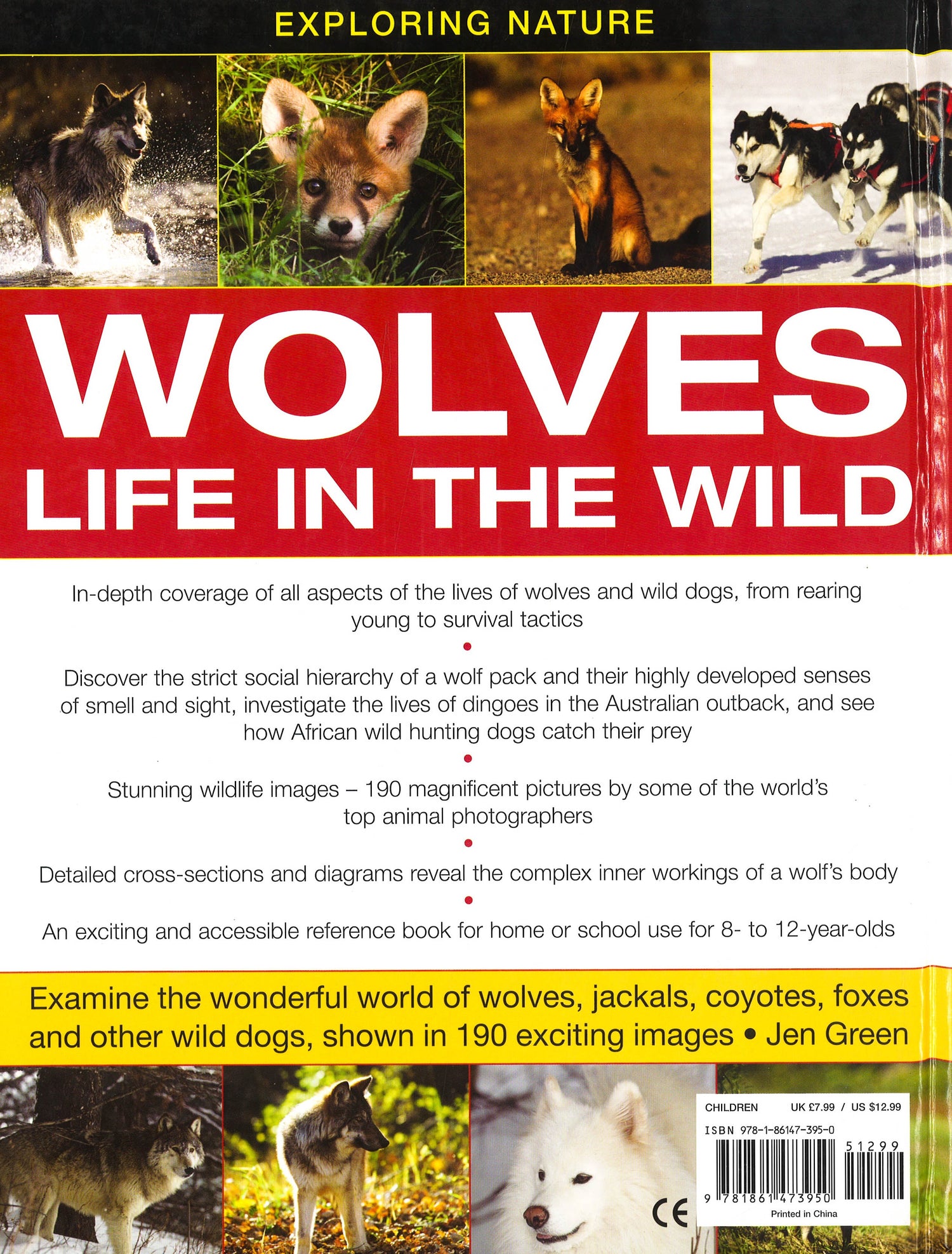 Wolves Conservation Book Exploring Nature:Wolves-Life In The Wild – BookXcess