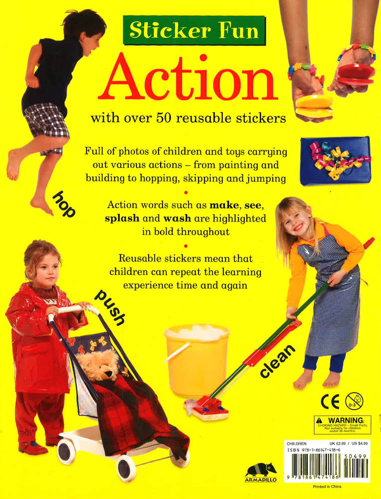 Sticker Cover Action Sticker Fun - Action β BookXcess