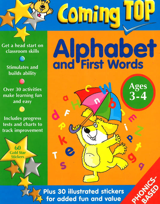 Coming Top Alphabet & First Word Age 3-4