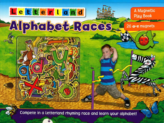 Alphabet Races (Magnetic Play Book)