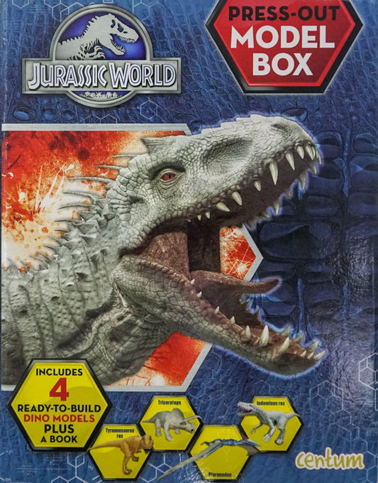 Jurassic World Press-Out Model Box