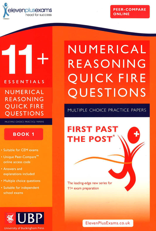 11 + Numerical Reasoning Quick Fire Questions - Book 1