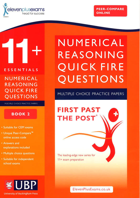 11 + Numerical Reasoning Quick Fire Questions - Book 2