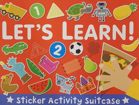 Let's Learn! Sticker Activity Suitcase