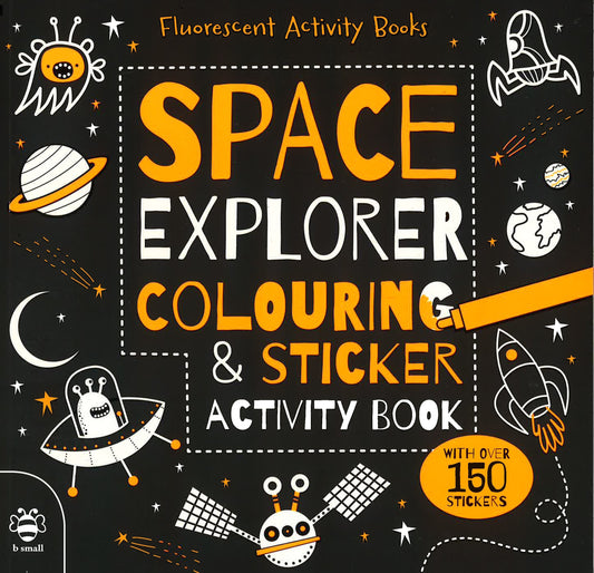 Space Explorer Colouring & Sticker Activity Book