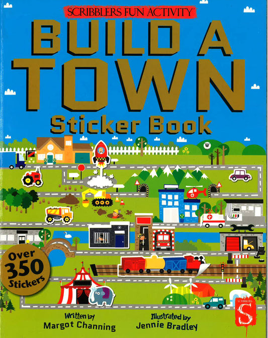 Build A Town: Sticker Book