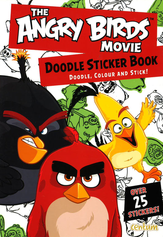 The Angry Birds Movie: Doodle Sticker Book