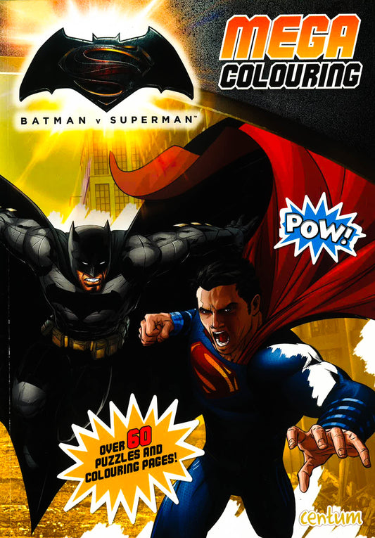 Batman Vs Superman Mega Colouring Book