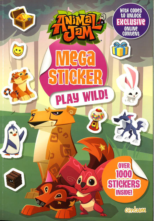 Animal Jam Mega Sticker Play Wild!