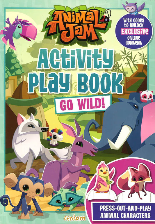 Animal Jam Activity Play Book Go Wild